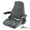 A & I Products Seat, F20 Series, Slide Track / Armrest / Headrest / Gray Cloth 22" x22" x14" A-F20ST155 - alternate 1